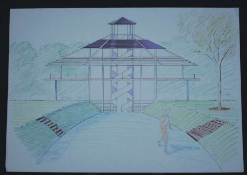Eco-Centre Design Drawing